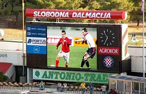 multimediální scoreboard - scoreboardy - led obrazovky - výsledkové tabule 